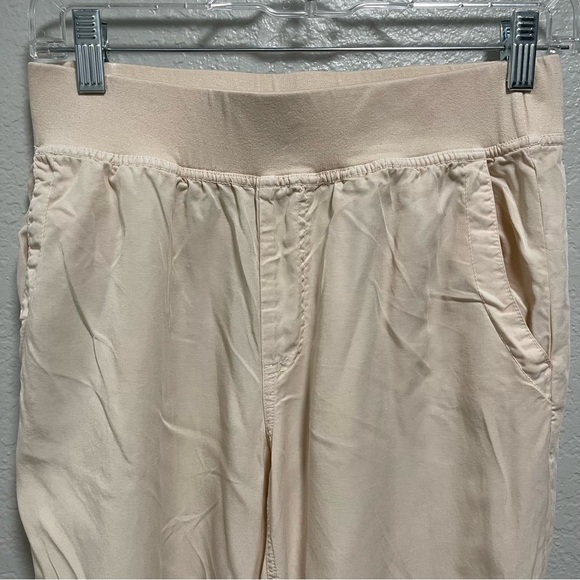 XCVI Light Pink Pull Up Joggers Size Extra Small - Picture 2 of 6